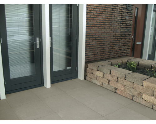 Beton Terrassenplatte iStone Luxury grau-weiss 40 x 40 x 4 cm