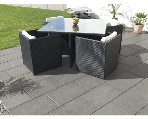 Beton Terrassenplatte iStone Luxury mittelgrau 60 x 40 x 4 cm