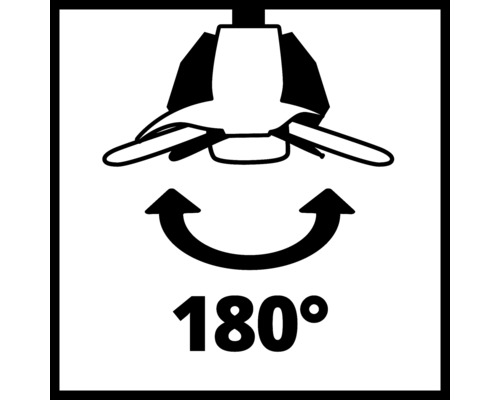 Symbol für 180 Grad Drehbarkeit