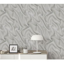 Tapete mit Wellenmuster im Interieur