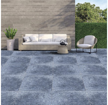 Bluestone Terrassenplatte Nitra lightblue 60 cm x 60 cm x 3 cm