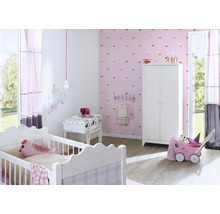 Vliestapete 38143-2 Little Love Sterne & Tiere rosa