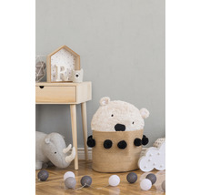 Vliestapete 37763-4 Attractive Kreise grau