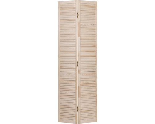 Holzparavent mit Lamellen