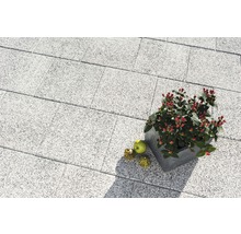 Beton Terrassenplatte Cassana weiss 40 x 40 x 4 cm-thumb-0