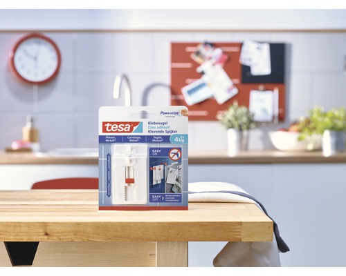 Tesa Klebenagel für Fliesen und Metall bis zu vier Kilogramm