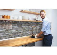 Wandbelag PVC Ceramics Stone wall grau 67,5 cm breit (Meterware)
