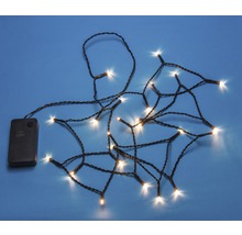 Batteriebetriebene Lichterkette mit mehreren kleinen Lichtern