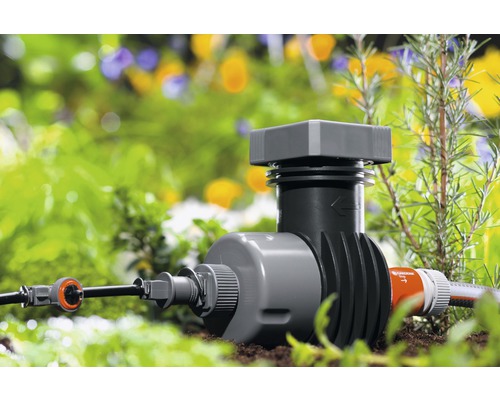 Gardena Verteilerstück für Micro-Drip-System im Gartenbeet