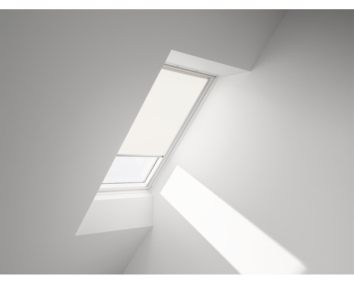 VELUX Sichtschutzrollo beige uni manuell Rahmen aluminium RFL MK06 1086S