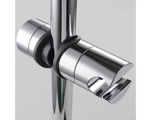 Verstellbare Duschhalterung aus Metall