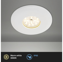 Deckeneinbaustrahler mit warmweissem Licht und IP65 Schutzart