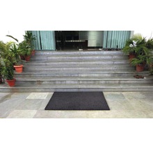 Gummiwabenmatte schwarz 100x150 cm