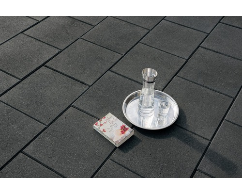Beton Terrassenplatte iStone Pure Basalt mit Glimmer 40 x 40 x 4 cm Beton Terrassenplatte iStone Pure Basalt mit Glimmer 40 x 40 x 4 cm