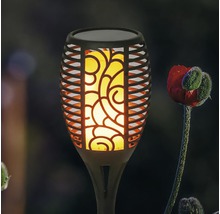 LED Fackel Lafiora 1 Stk. solarbetrieben außen H 75 cm gelb