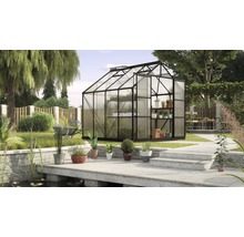Gewächshaus Vitavia Uranus 6700 Hohlkammerplatten 6 mm 257x258 cm schwarz