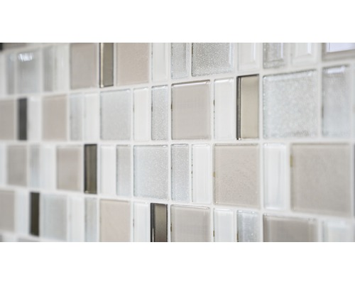 Mosaikfliesen aus Glas, quadratisch