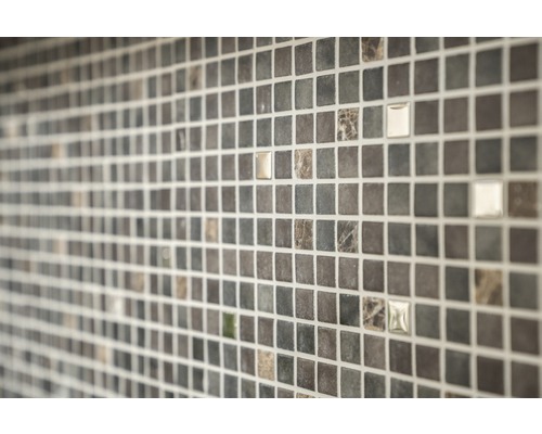 Mosaikfliesen mit quadratischem Muster