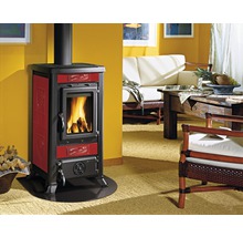 Kaminofen Nordica Extraflame Fulvia bordeaux 6 kW