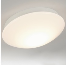 LED Badezimmer Deckenleuchte IP44 12W 1200 lm 3000 K warmweiß HxØ 95x290 mm Elara weiß-thumb-5