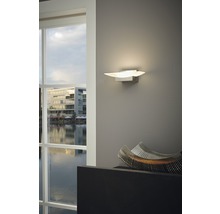 LED Wandleuchte 680 lm 3000 K HxL 10,5x20 cm Metrass nickel/matt/satiniert