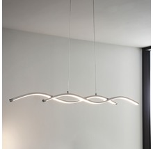 Moderne LED Pendelleuchte in geschwungenem Design für Innenräume