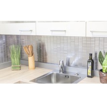 Edelstahlmosaik XCE 1548D silber 29,8x30,5 cm