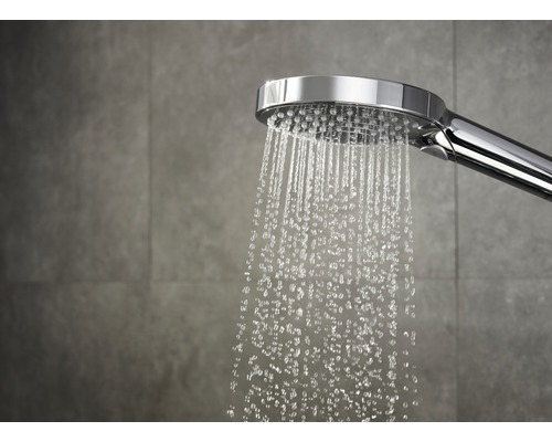Handbrause mit Wasserstrahl