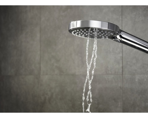 Handbrause mit Wasserstrahl