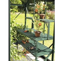 Tischaufsatz Vitavia für Aluminiumtisch, 121 x 28 x 39 cm, grün