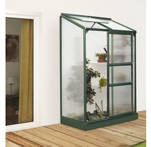 Anlehngewächshaus Vitavia Ida 900 Hohlkammerplatten 4 mm 69x131 cm grün