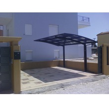 Einzelcarport KCR 270x510 cm mildschwarz