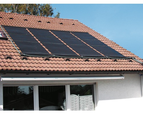 Solarabsorber Ergänzungs-Set 2,4 m² für De Lux