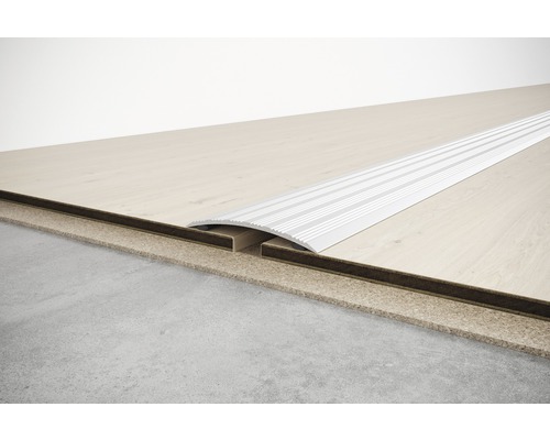 Bodenbelag mit Übergangsprofil zwischen zwei Bodenflächen