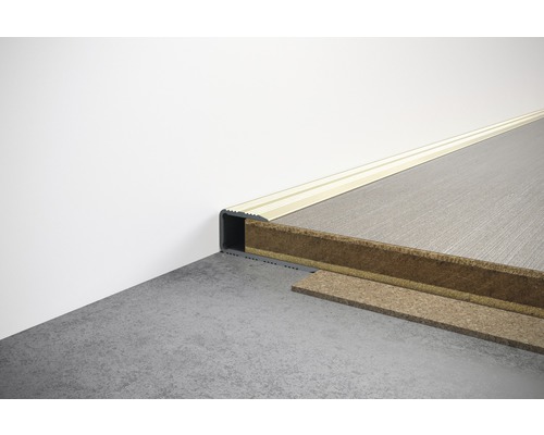 Bodenprofil für Laminat- und Parkettböden