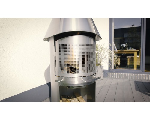 Buschbeck Grillkamin Feuerstelle Auckland Deluxe mit | HORNBACH