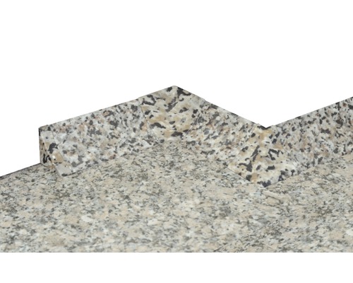 Küchenarbeitsplatte mit abgerundeter Kante