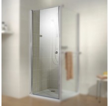 Duschabtrennung aus Glas mit Rahmen im Badezimmer