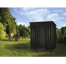Metallgerätehaus GLOBEL Pultdach 6x4 184 x 123 cm anthrazit