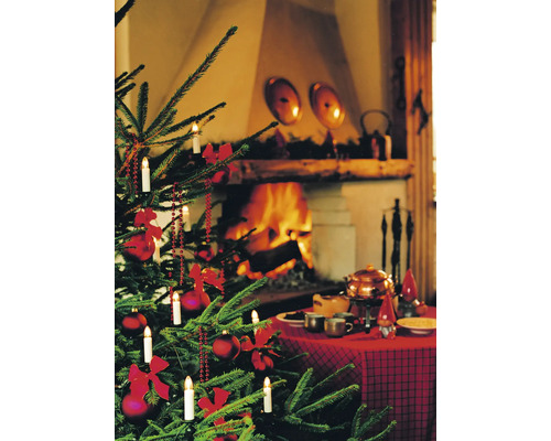 Kerzenlichterkette Konstsmide 25 Topbirnen Lichtfarbe warmweiß inkl. teilbarer Stecker Kerzenlichterkette Konstsmide 25 Topbirnen Lichtfarbe warmweiß inkl. teilbarer Stecker