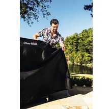 Char-Broil Grill Abdeckhaube Grillabdeckung Schutzhülle Wetterschutzhülle Wetterschutzhaube für 2-Brenner-Grills 132 x 58 x 110 cm Polyester wasserabweisend schwarz