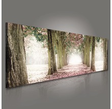Wandbild mit Baumallee-Motiv