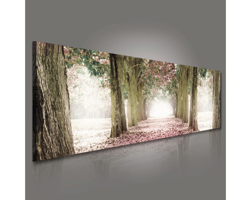 Wandbild mit Baumallee-Motiv