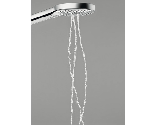 Handbrause mit Wasserstrahlen