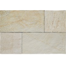 Feinsteinzeug Wand- und Bodenfliese Barge Beige 21,6 x 21,6 cm
