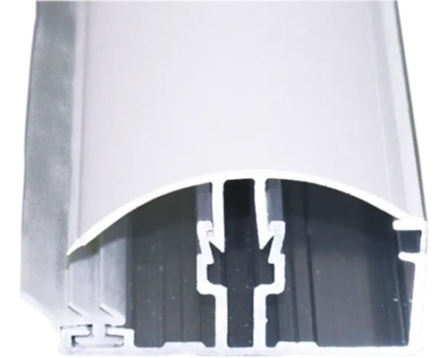Aluminiumprofil im Querschnitt