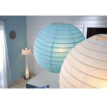 Reispapier Lampenschirm Ø 600 mm Japan Ballon weiß ohne Fassung + Aufhängung-thumb-7