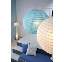 Reispapier Lampenschirm Ø 600 mm Japan Ballon weiß ohne Fassung + Aufhängung-thumb-8