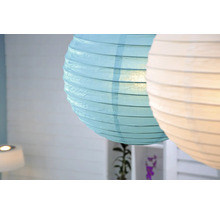Reispapier Lampenschirm Ø 600 mm Japan Ballon weiß ohne Fassung + Aufhängung-thumb-6