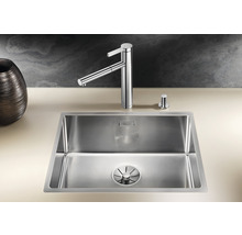 Spüle Blanco CLARON 500-IF 540 x 440 mm edelstahl 521576